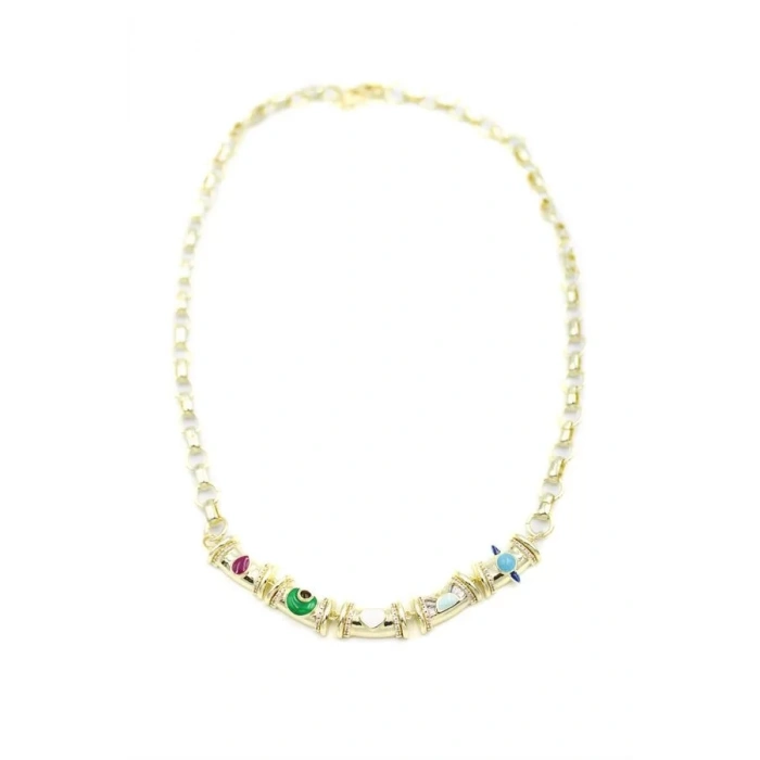 Simge Zincir Kolye - Altın