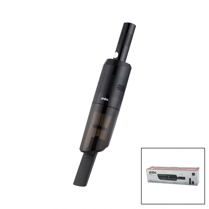 SİNBO SVC-8630 OTO-ARAÇ EL TİPİ SÜPÜRGE ÇAKMAKLIK ŞARJLI MİNİ - TAŞINABİLİR HEPA FİLTRE - 2 BAŞLIK - 4000mAH BATARYA (4887)