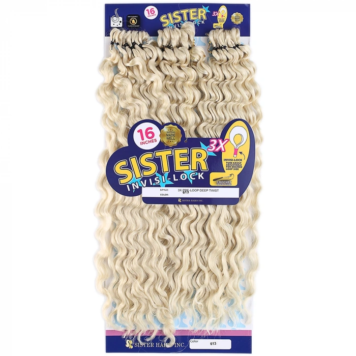 Sister Afro Dalgası Saç - Platin 613