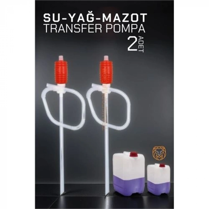 Sıvı Transfer Pompası 2 ADET Su Yağ Mazot 719951