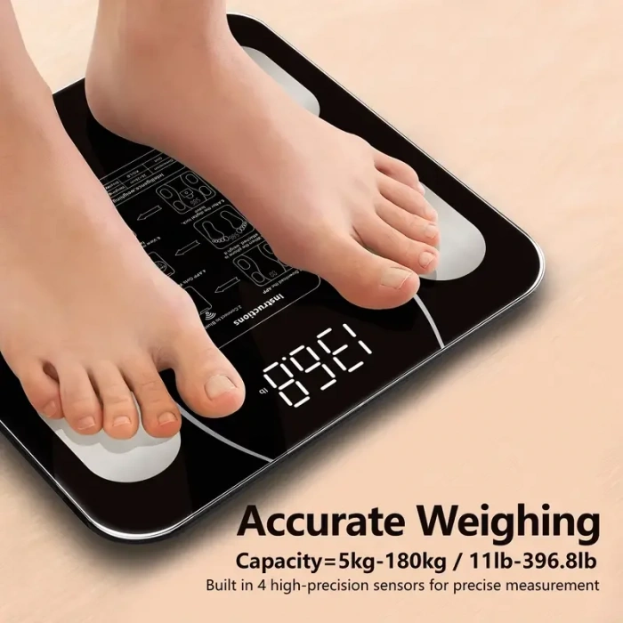 Siyah Akıllı Dijital Baskül FS-550 (4887)