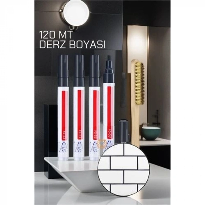 SİYAH Derz Boyası 120 Metre 718599