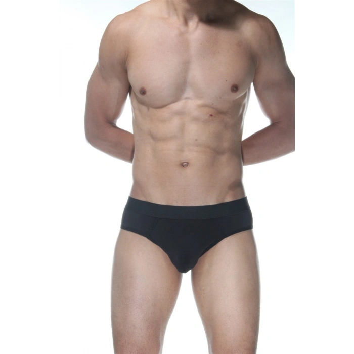 Siyah Jockstrap Erkek  İç Giyim