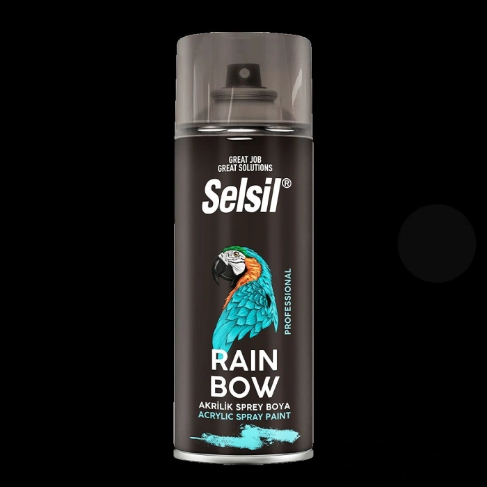 Siyah Mat Sprey Boya 400ML