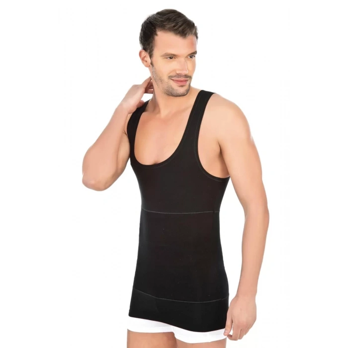 Siyah Mı  1400 Modal Cotton Erkek Atlet Korse