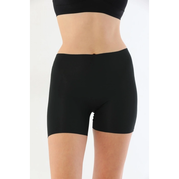 MARSİLYAN™ SİYAH MI 2703 Lazer Kesim İz Yapmaz Hayalet Boxer
