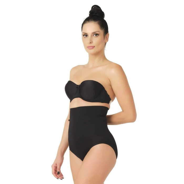 MARSİLYAN™ SİYAH MI  2029 Masajlı Double Slip Korse