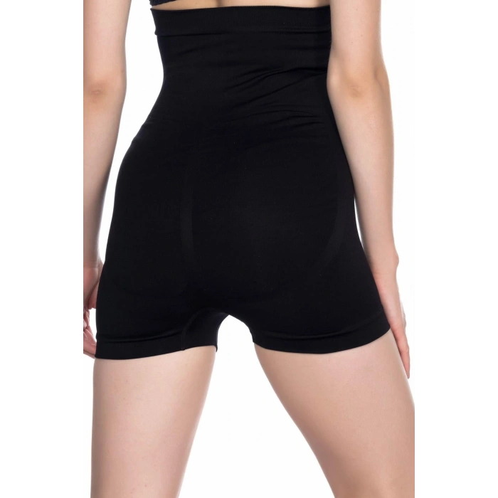 MARSİLYAN™ SİYAH MI  2047 Yüksek Bel Boxer Korse
