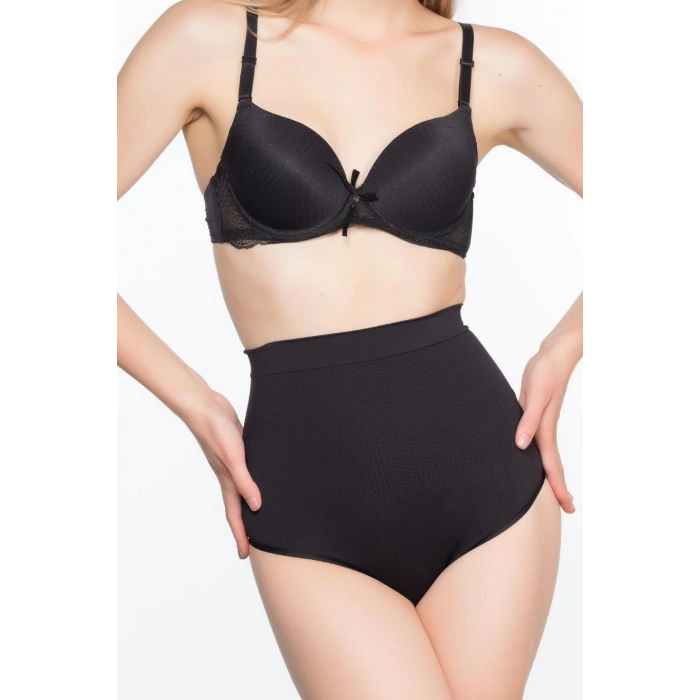 MARSİLYAN™ SİYAH MI  2054 Masajlı String Korse