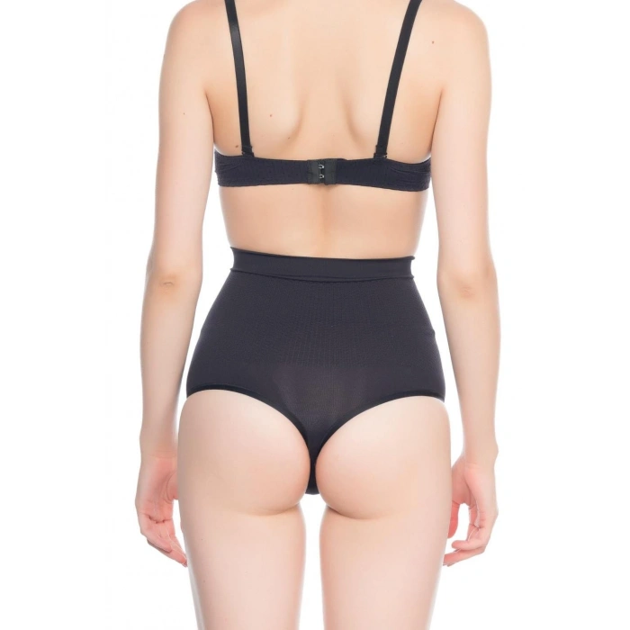 MARSİLYAN™ SİYAH MI  2054 Masajlı String Korse