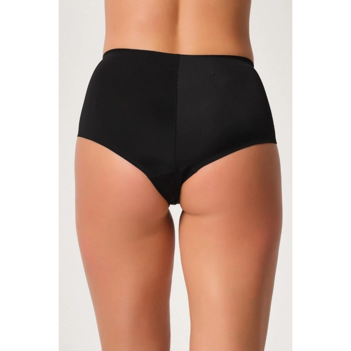 MARSİLYAN™ SİYAH MI  2804 Yapıştırma Lazer Brezilya Slip