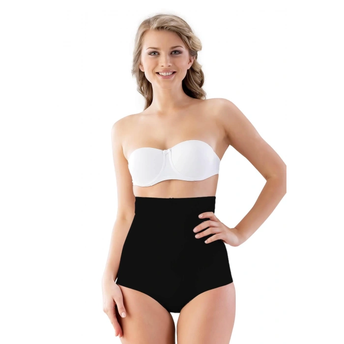 MARSİLYAN™ SİYAH MI  2813 Yüksek Bel Slip Lazer Korse