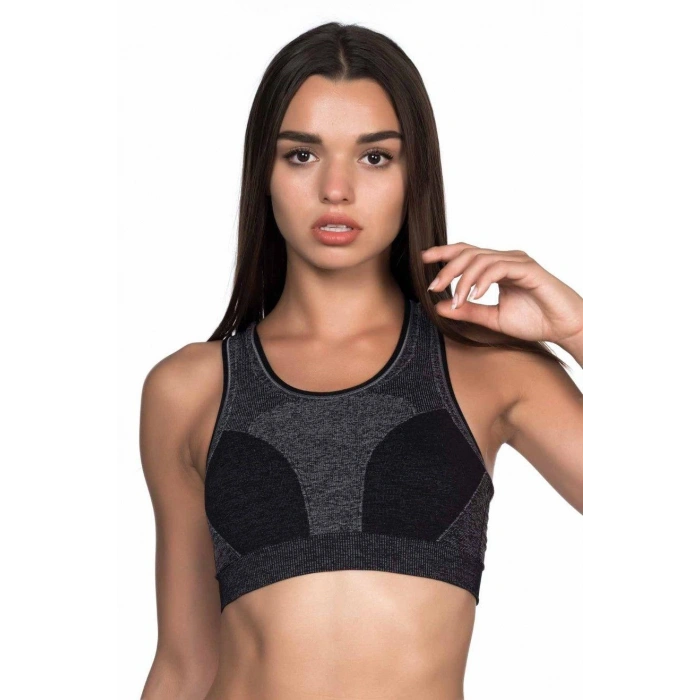 MARSİLYAN™ SİYAH MI  4026 Double Sporcu Büstiyer