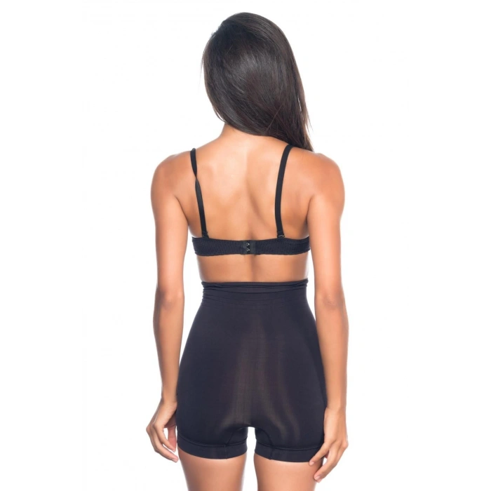 MARSİLYAN™ SİYAH MI  7027 Düşük Bel Boxer Korse