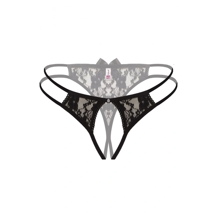  Siyah Özel Bölgesi Açık Fantazi Külot
