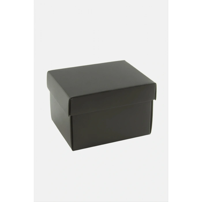 Siyah Renkli Kapaklı Saat Kutusu