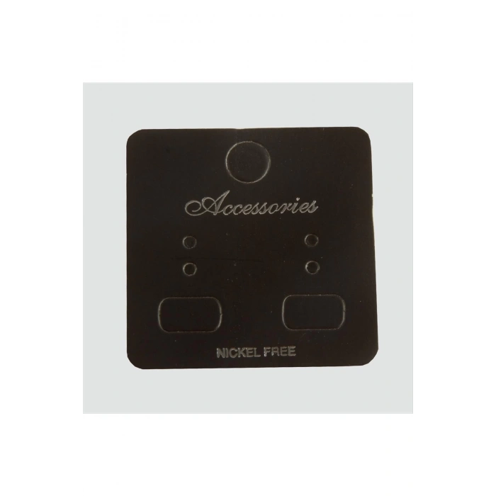 Siyah Renkli Küpe Kartı 200 Adet