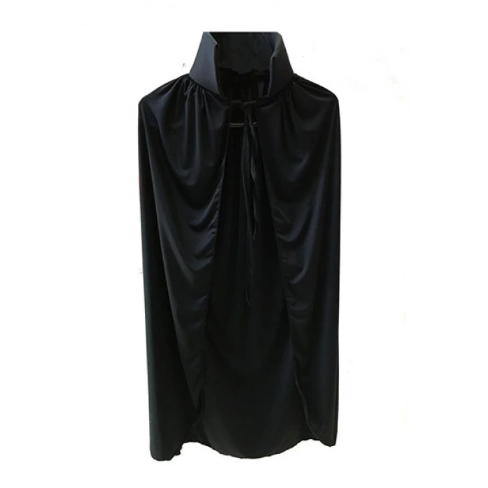Sİyah Yakalı Pelerin - Vampir Pelerin - Dracula Pelerin 90 cm (4887)