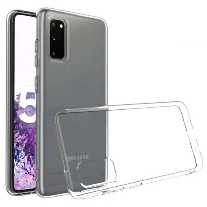 Sm Galaxy S20/ S2 Lite 2.0mm Şeffaf Silikon Kılıf Shockproof Kılıf -> Şeffaf