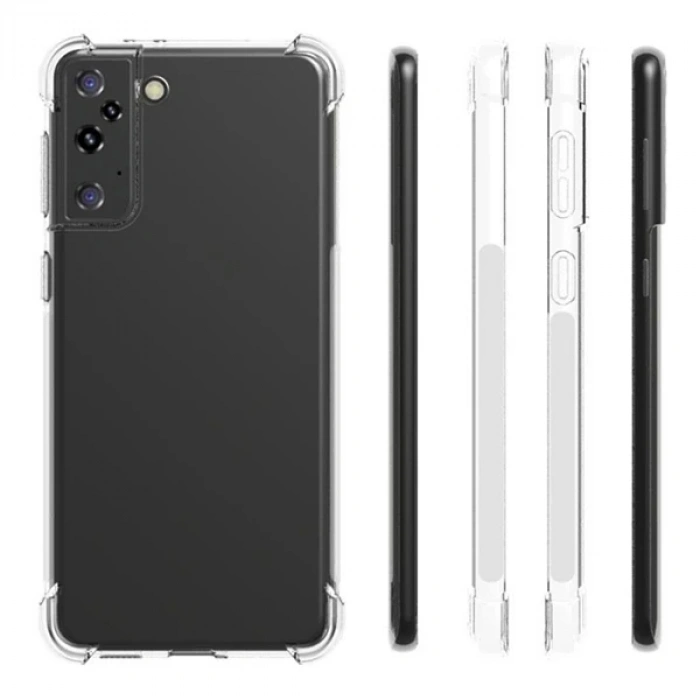 Sm Galaxy S21 Plus S30 Plus Shockproof Darbe Emici Silikon Kılıf