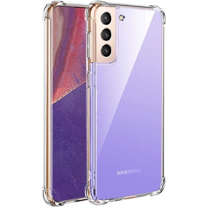 Sm Galaxy S21 - S30 Anti-drop Shockproof Darbe Emici Silikon Kılıf