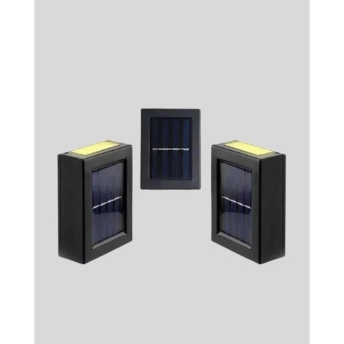 Solar Güçlü 6 Led Dış Mekan Lambası – Otomatik Aç/kapa Işık Sensörlü Aydınlatma