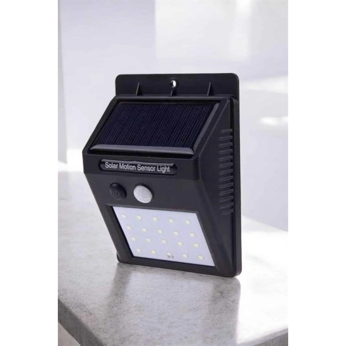 Solar Güneş Enerji Panelli Sensörlü Lamba Enerji Tasarruflu