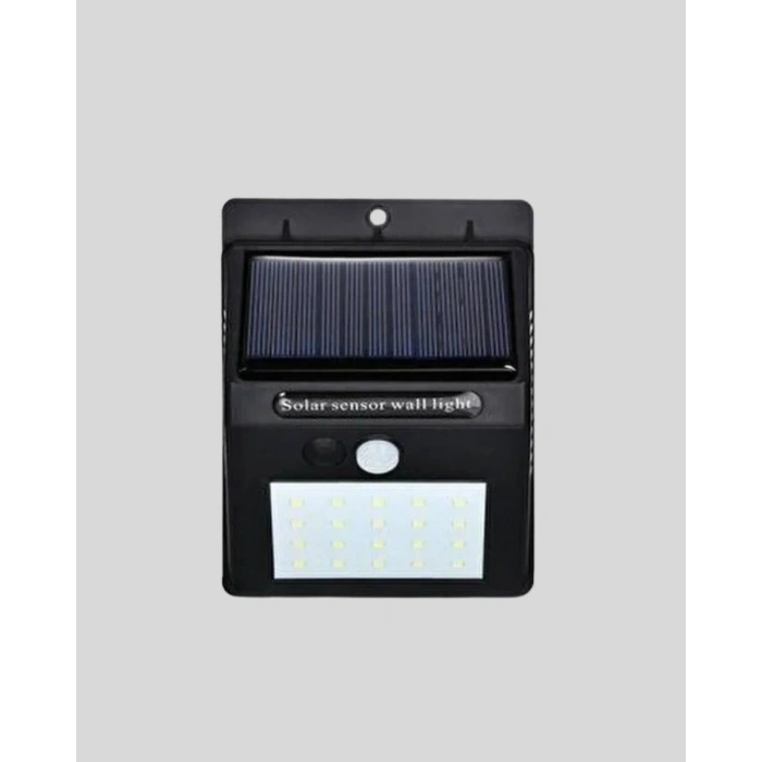 Solar Led Bahçe Aydınlatma – Hareket Sensörlü Güneş Paneliyle Şarj Olan Ip65 Dayanıklı