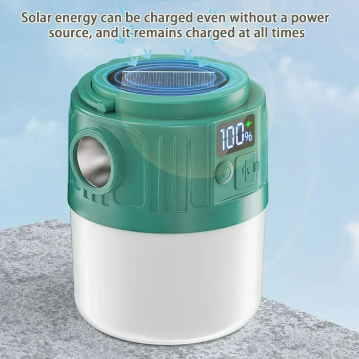 Solar Led Kamp Lambası (4887)