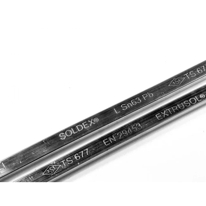 Soldex Çubuk Lehim 63-37 Extrusol 1000 gr - Sn:63 / Pb:37