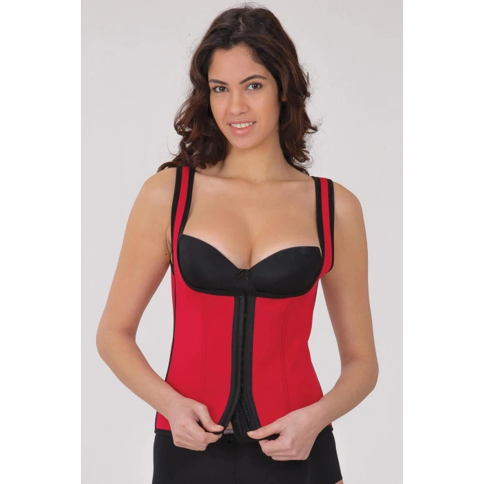 MARSİLYAN™ STANDART MI  9173 Agraflı Göğsü Açık Atlet Korse