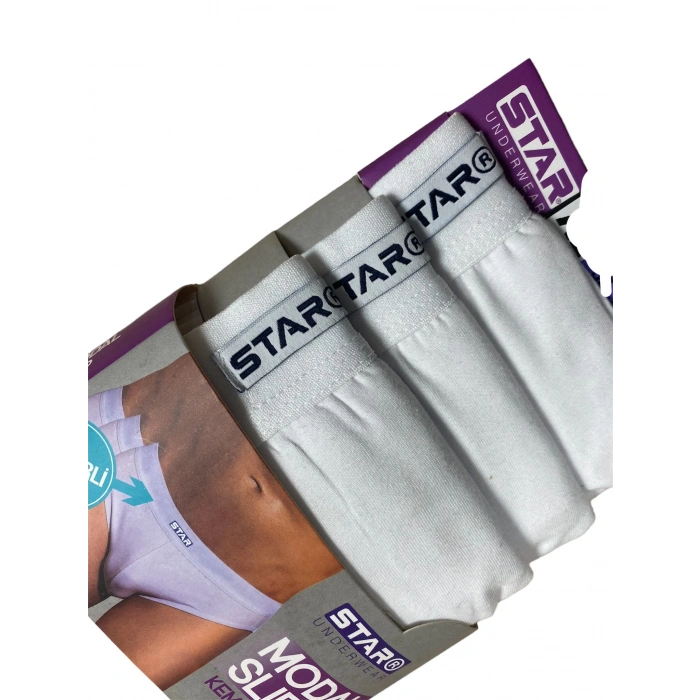 Star 109 Erkek  3lü Modal Slip