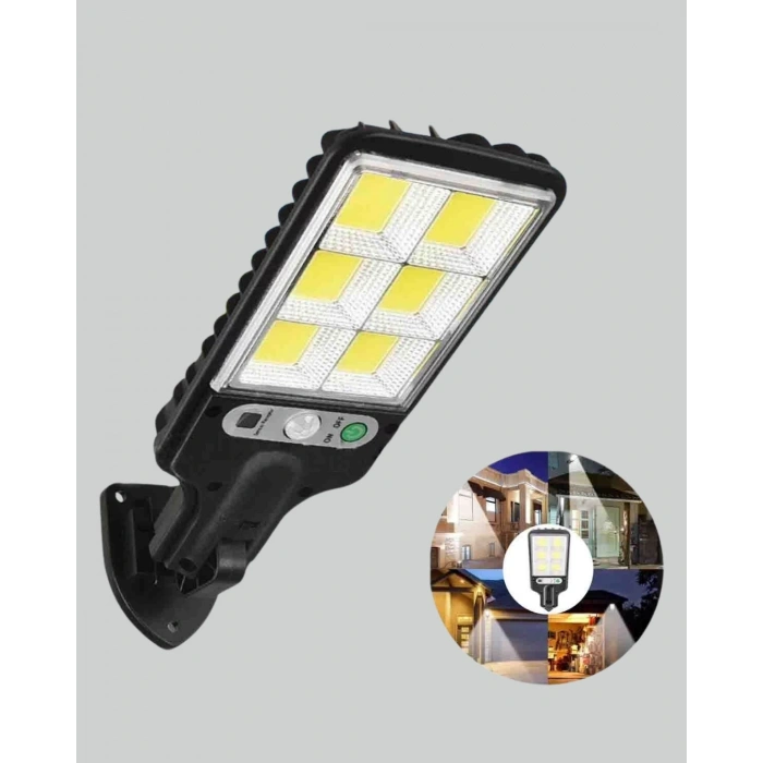 Stl616 Sensörlü Solar Sokak Lambası