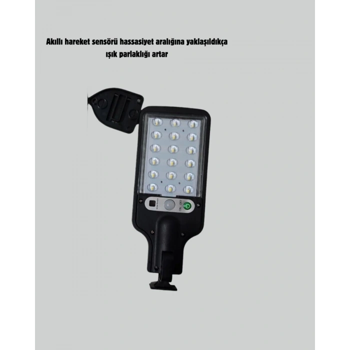 Stl616 Sensörlü Solar Sokak Lambası