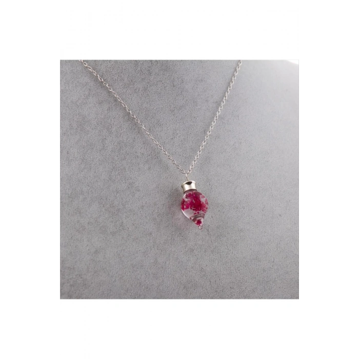 Sulu Fanus Canlı Kolye