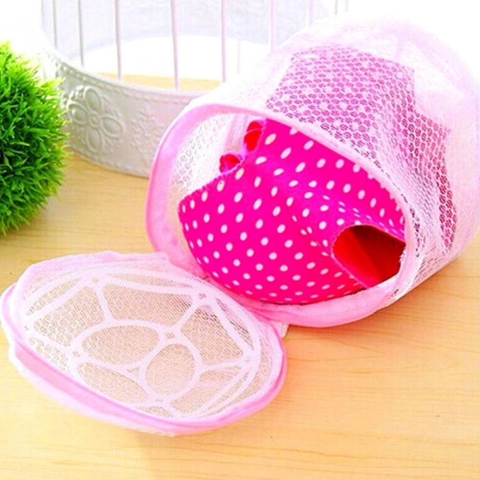 Sütyen Yıkama Filesi Tam Korumalı Hassas Çamaşır Yıkama Aparatı (4887)