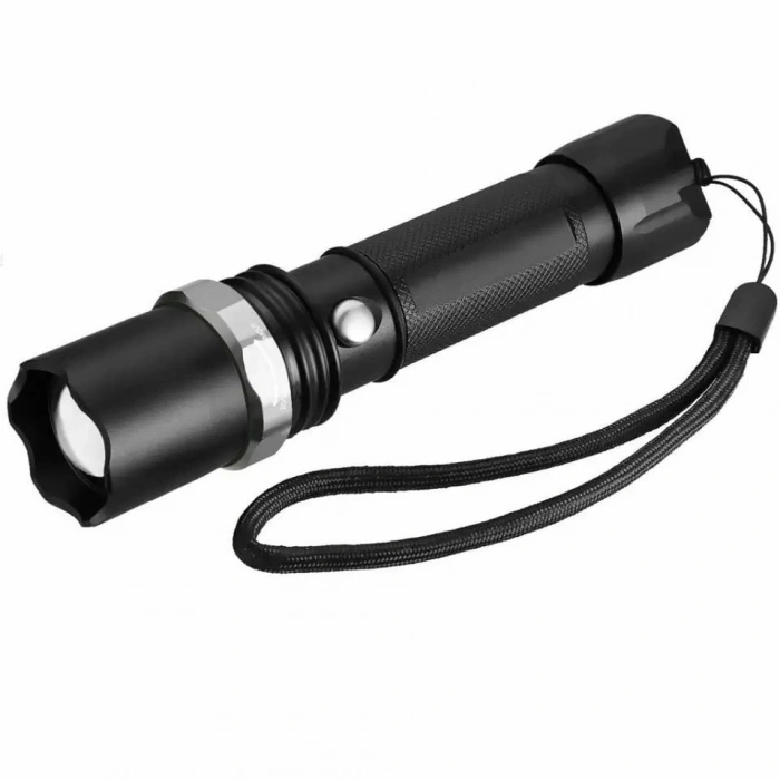 Swat Profesyonel Şarjlı El Feneri Ledli+flashlight+zoom Özellikli 6 Parça Full Set