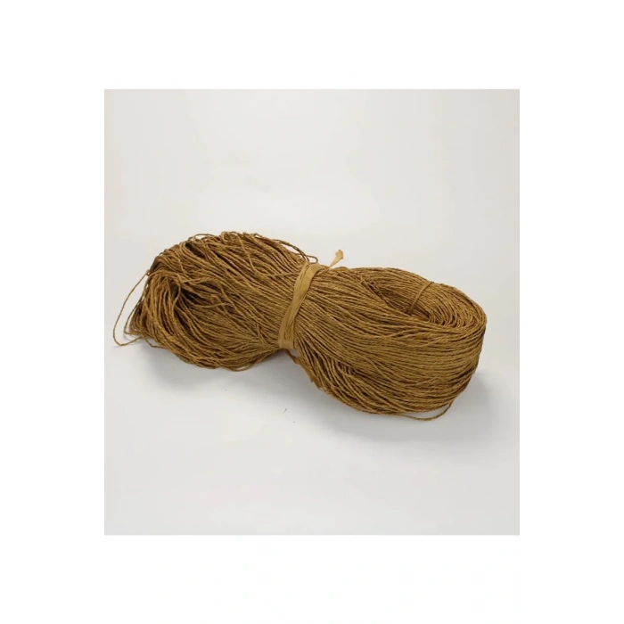 Taba Renk Çile Kağıt İp Çanta Ipi Supla Ipi  No:42 - (550-600 gr) Mudanis