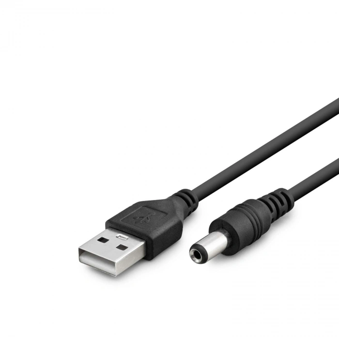 Tablet Şarj Kablosu Usb To 5.5*2.5 1M Siyah HDX1323