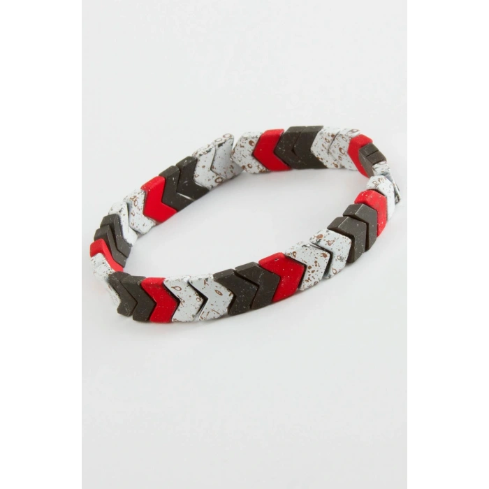 Taraftar Çavuş Hematit Doğaltaş Bileklik