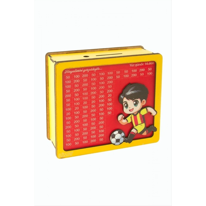 Taraftar Parabox 10.000 Tl Kumbara Para Biriktirme Kutusu
