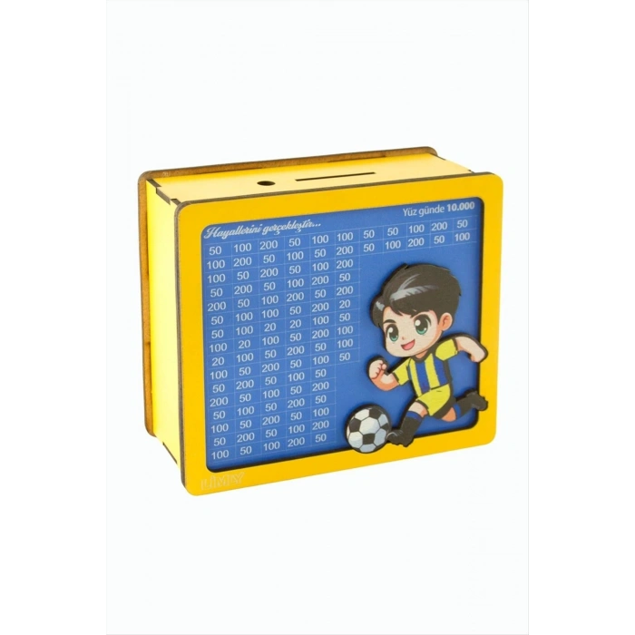 Taraftar Parabox 10.000 Tl Kumbara Para Biriktirme Kutusu