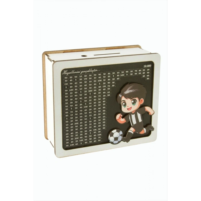 Taraftar Parabox 10.000 Tl Kumbara Para Biriktirme Kutusu