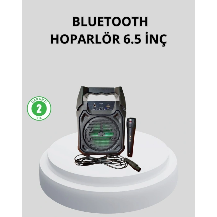 Taşınabilir Bluetooth Hoparlör – Fm Radyo Usb Sd Kart Ve Tws Özellikli