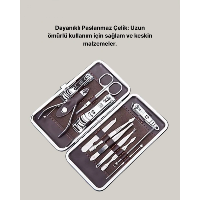 Taşınabilir Çok Fonksiyonlu Kişisel Bakım Seti El Ve Ayak İçin