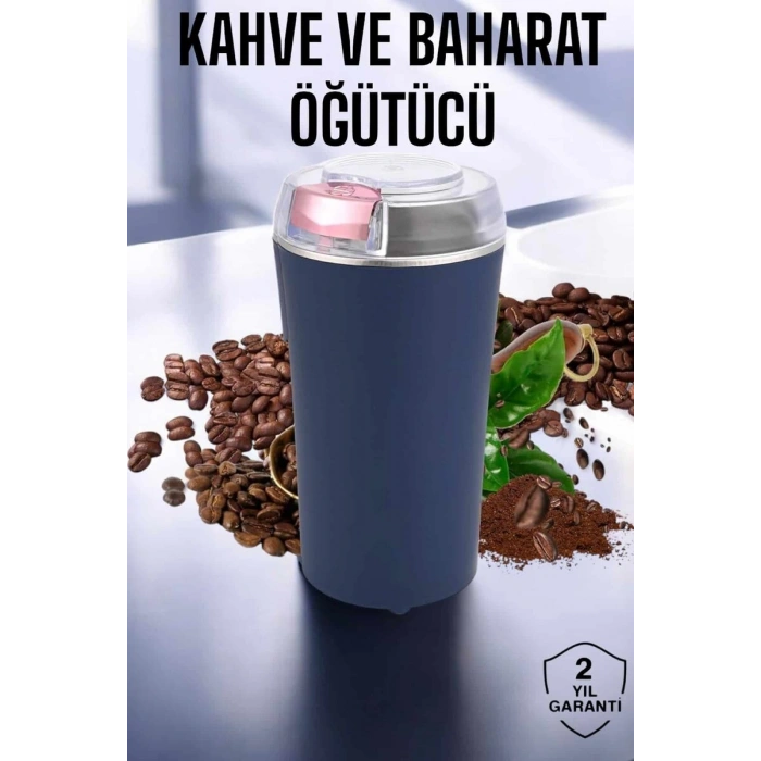 Taşınabilir Kahve & Baharat Öğütücü Kolay Temizlenebilir Ve Uzun Ömürlü Paslanmaz Çelik