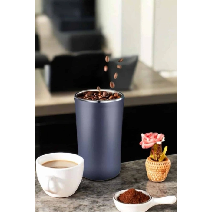 Taşınabilir Kahve & Baharat Öğütücü, Kolay Temizlenebilir Ve Uzun Ömürlü Paslanmaz Çelik