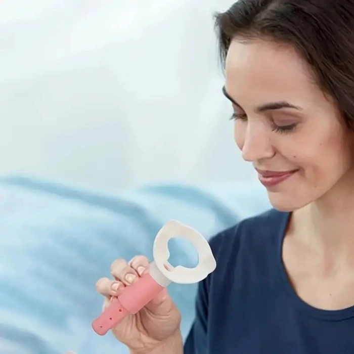 Taşınabilir Karın Kası Çalıştırıcı Solunum Egzersiz Eğitmeni Nefes Egzersiz Aparatı (4887)