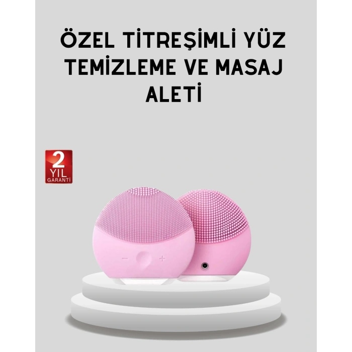 Taşınabilir Silikon Masaj Aleti – Derin Temizlik, Yüz Ve El Kullanımına Uygun