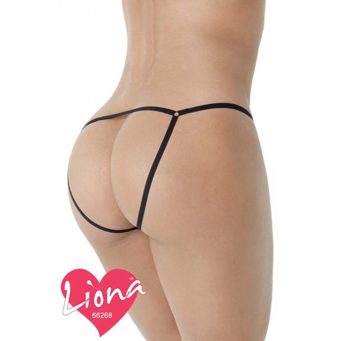  Taşlı Büyük Beden G-String